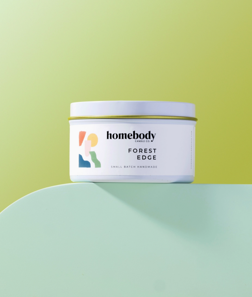 Forest Edge Candle Tin