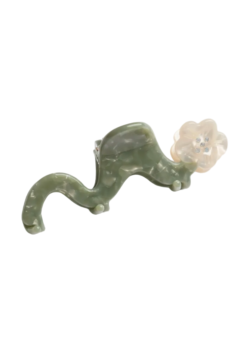 Orange Blossom Hair Claw