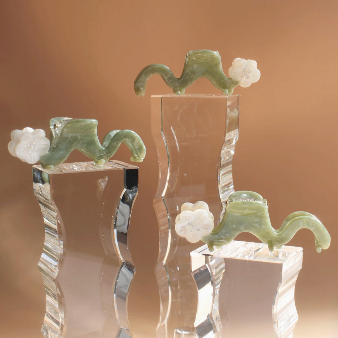 Orange Blossom Hair Claw