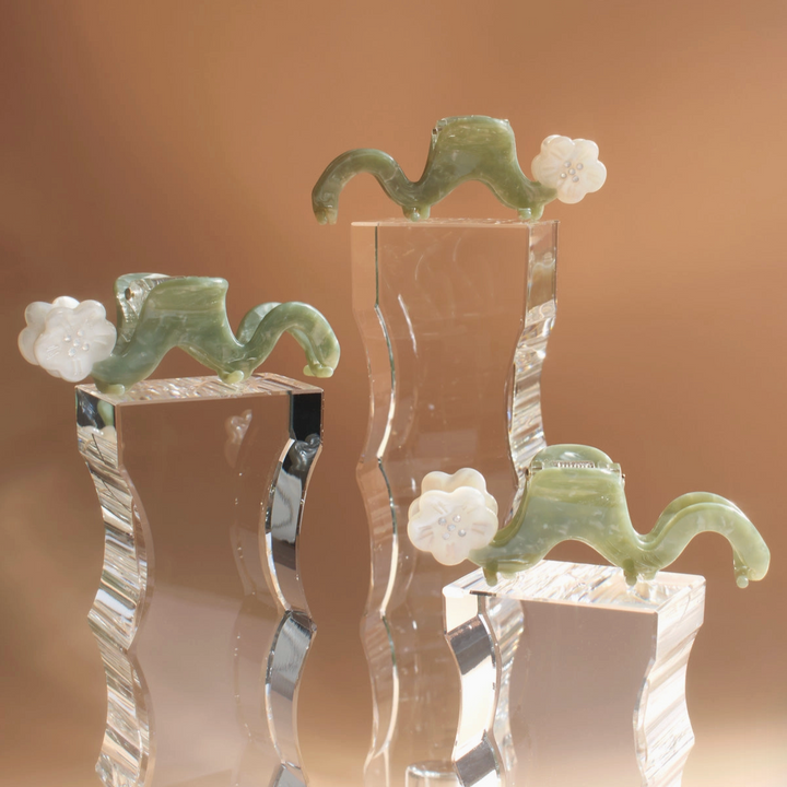 Orange Blossom Hair Claw
