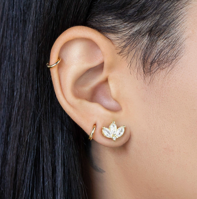 Lotus Earrings