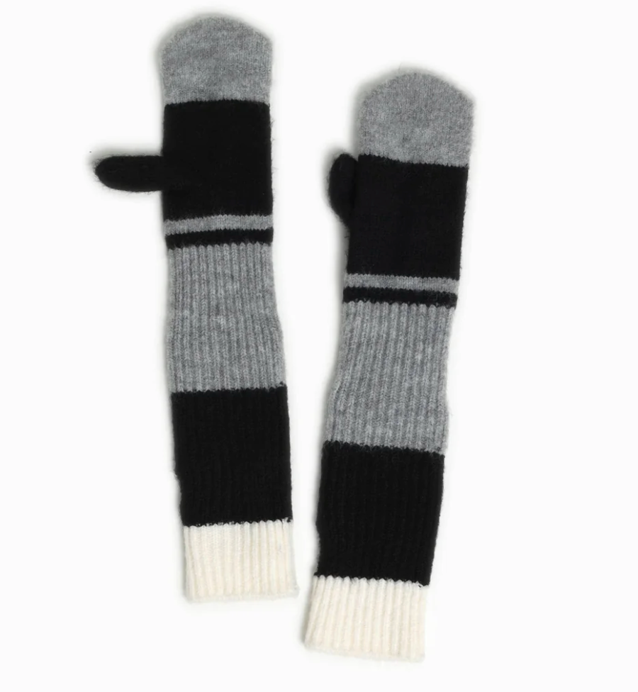 Color Block Mittens