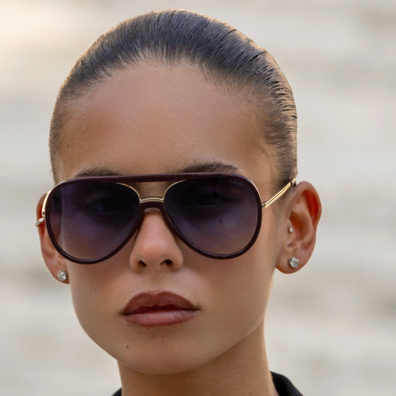 Shay Sunglasses • Burgundy