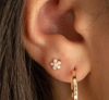 CZ Flower Studs