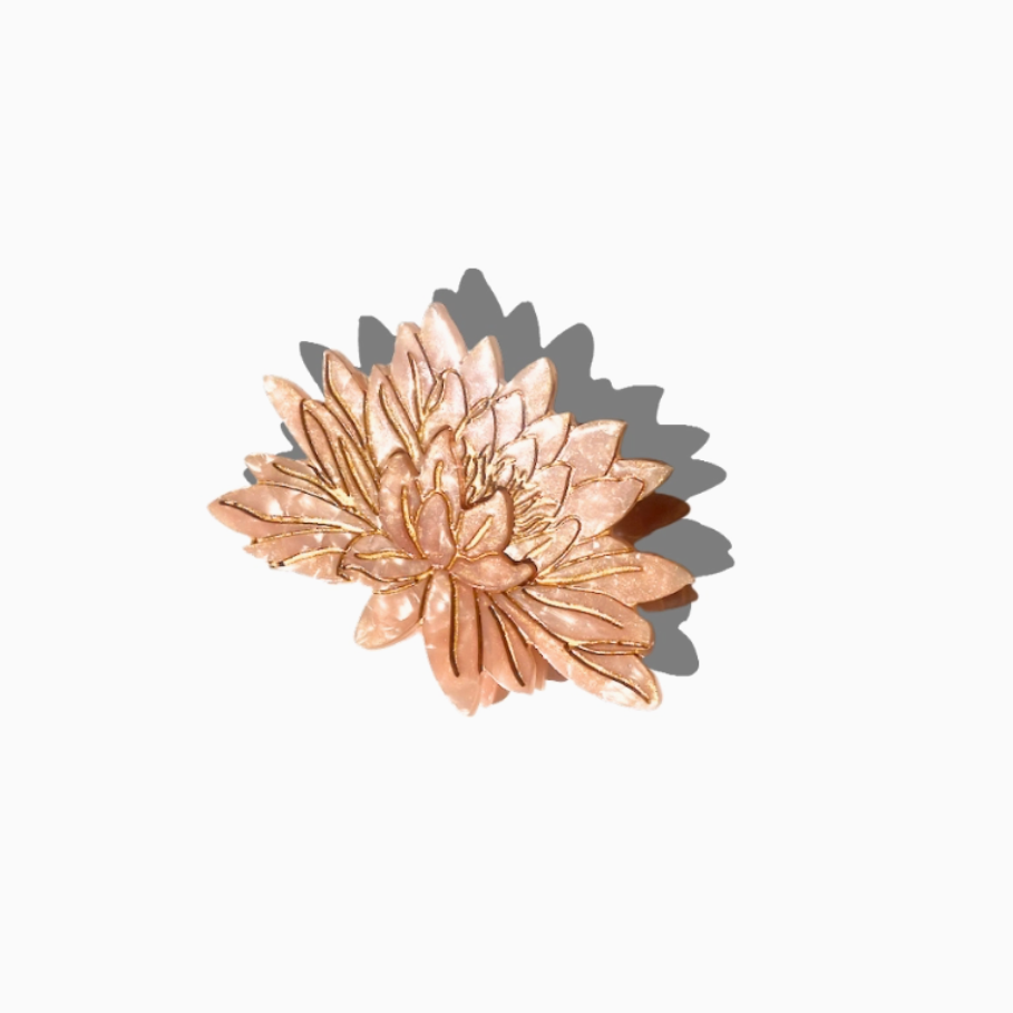 Waterlily Flower Hair Claw