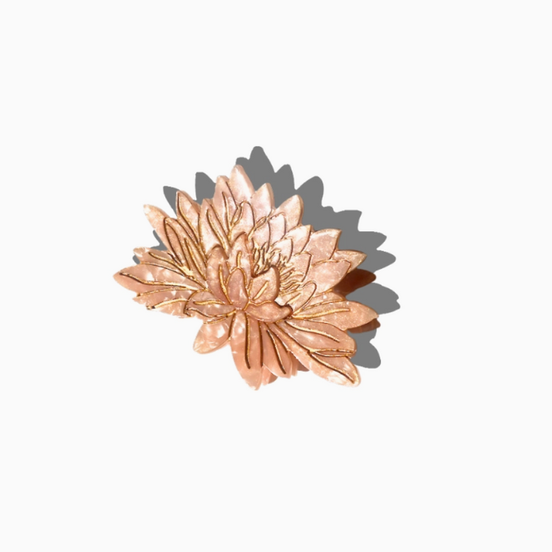 Waterlily Flower Hair Claw