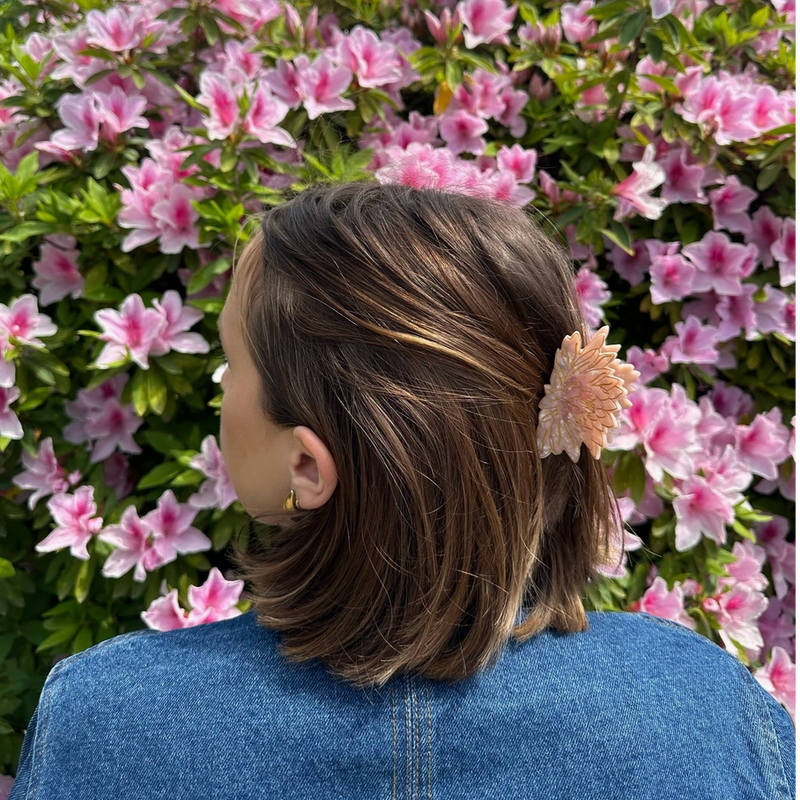 Waterlily Flower Hair Claw