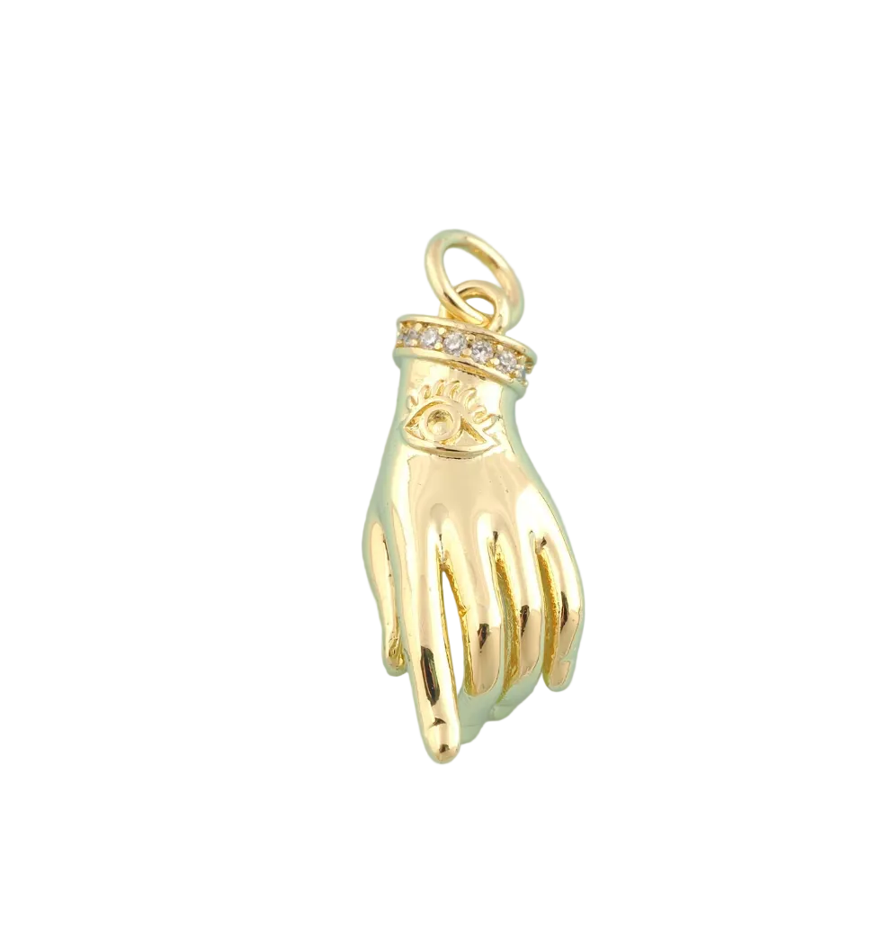Evil Eye Gesture Pendant