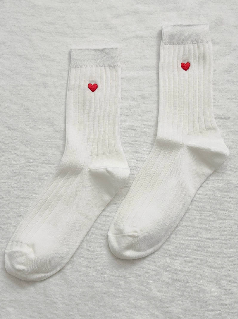 Embroidered Her Socks