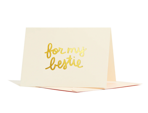 Mini Greeting Card • For My Bestie