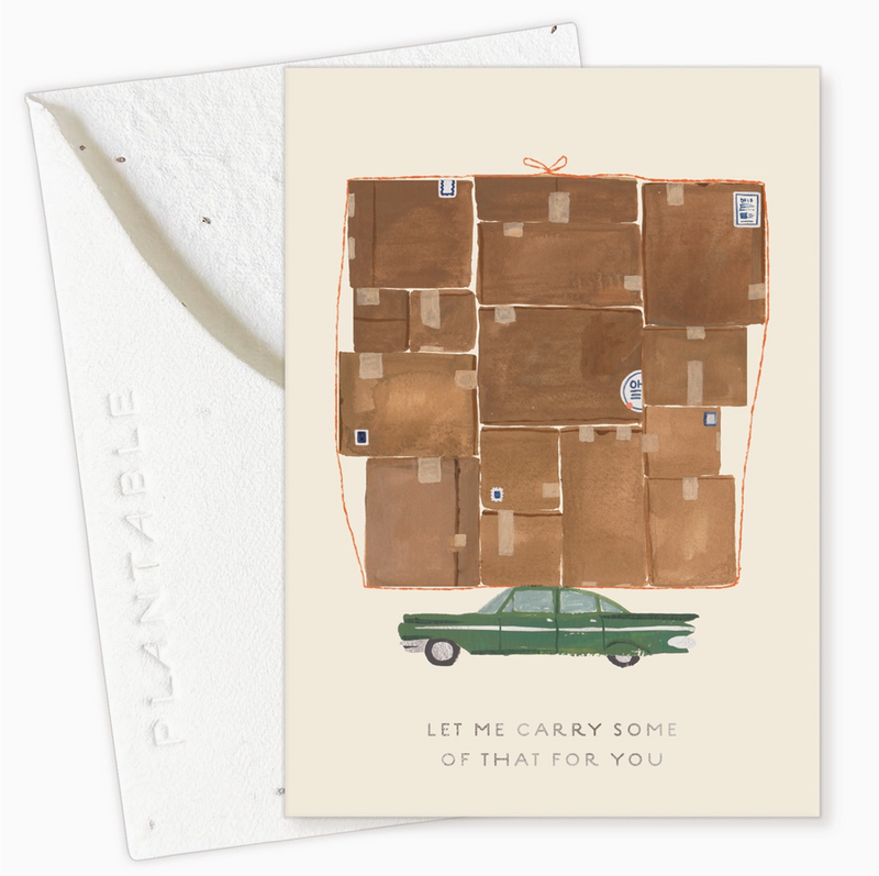 Mini Greeting Card • Let Me Carry