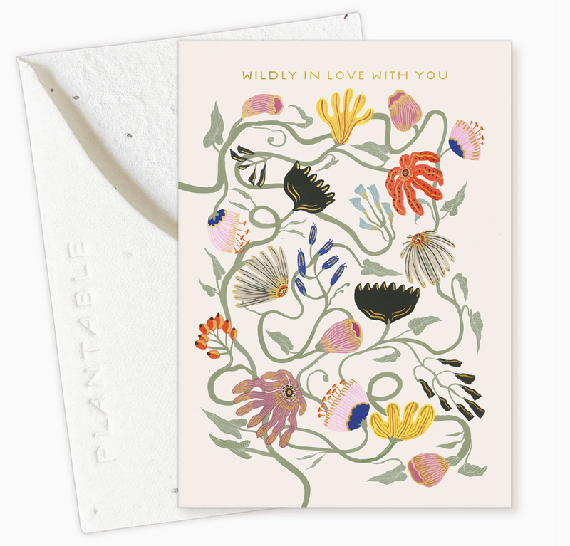 Mini Greeting Card • Wildly In Love