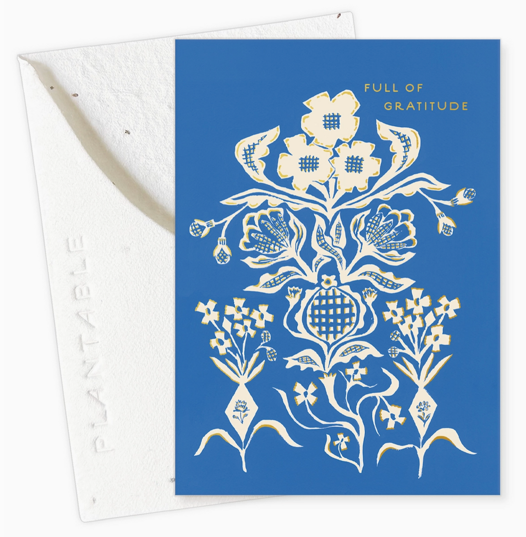 Mini Greeting Card • Thank You Bouquet
