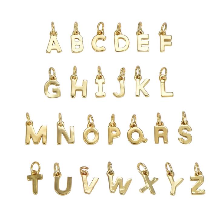 Minimalist Letter Pendant