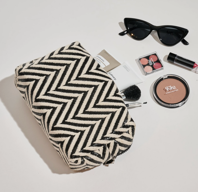 Chevron Cosmetic Case