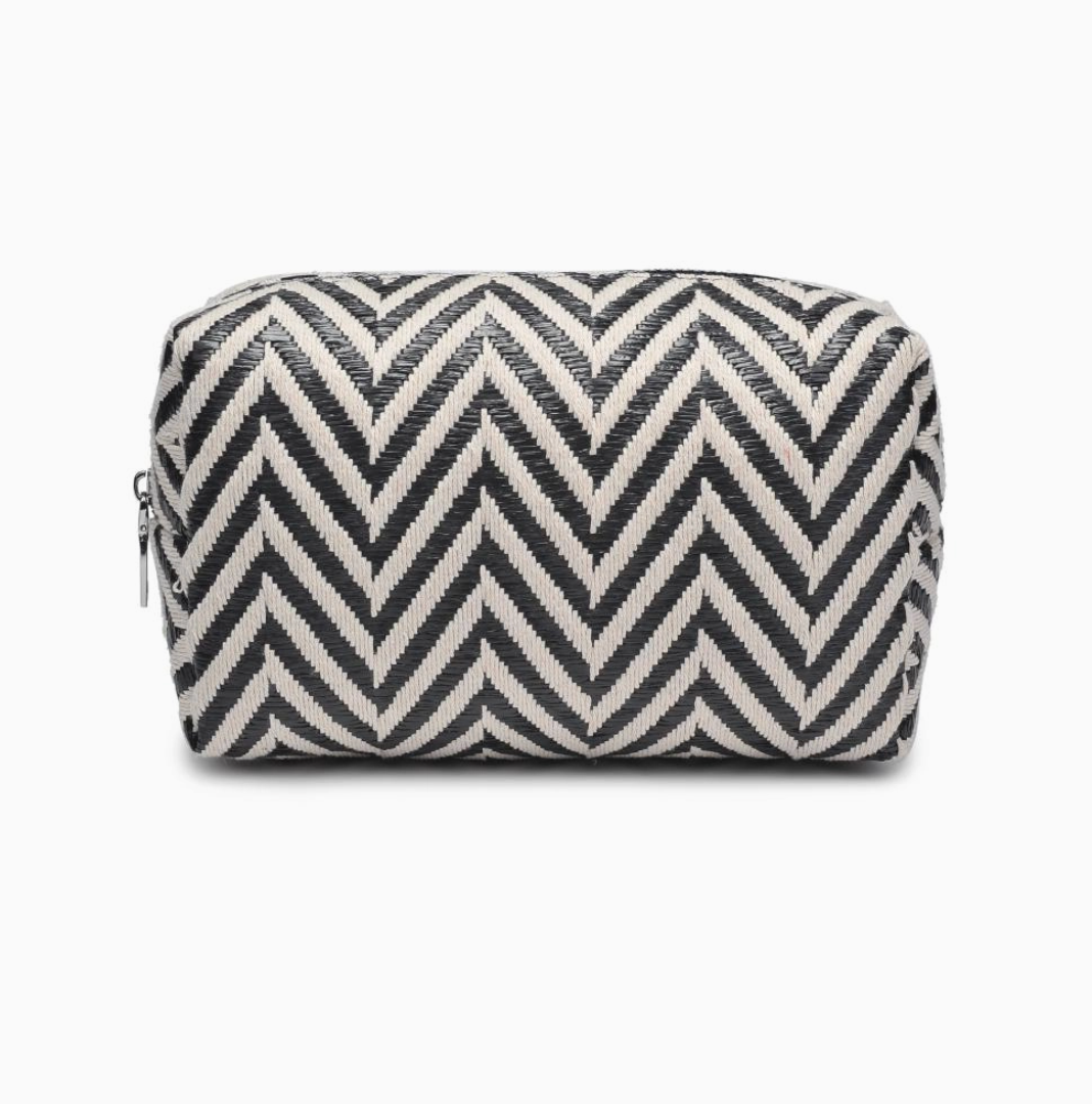 Chevron Cosmetic Case
