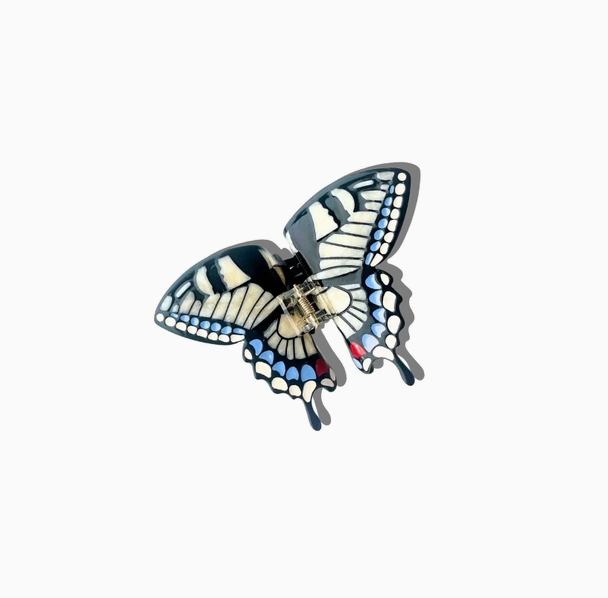 Mini Swallowtail Hair Claw • Black