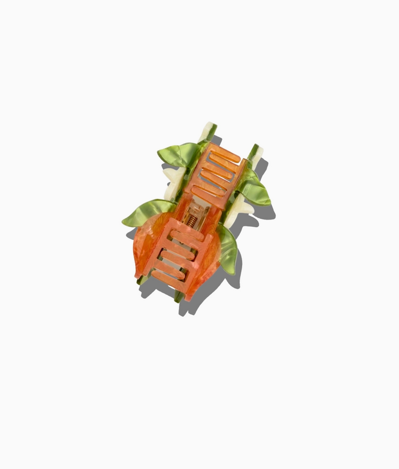 Orange Blossom Hair Claw