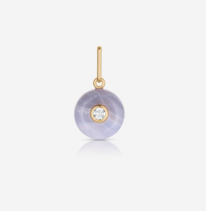 Bon Bon Blue Lace Charm