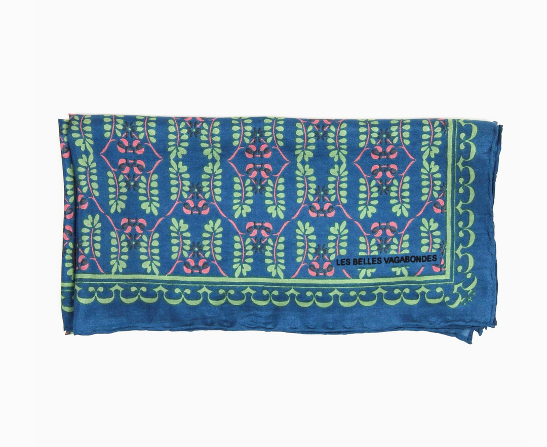 Mini Albertine Scarf • Blue