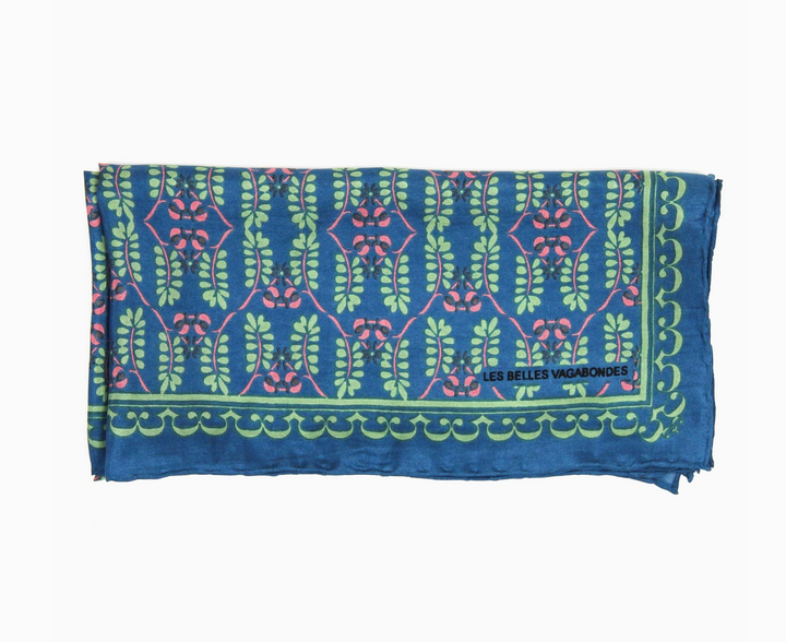 Mini Albertine Scarf • Blue