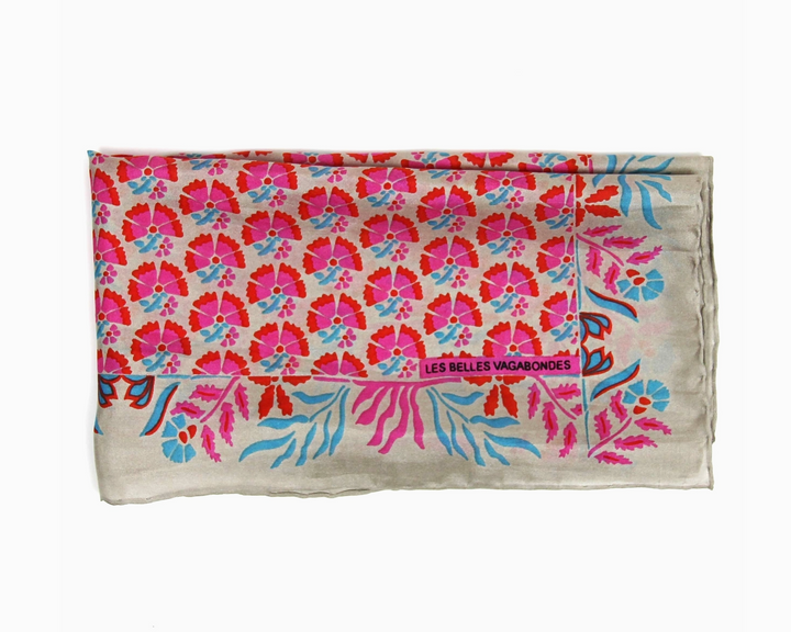 Mini Augustine Scarf • Rose