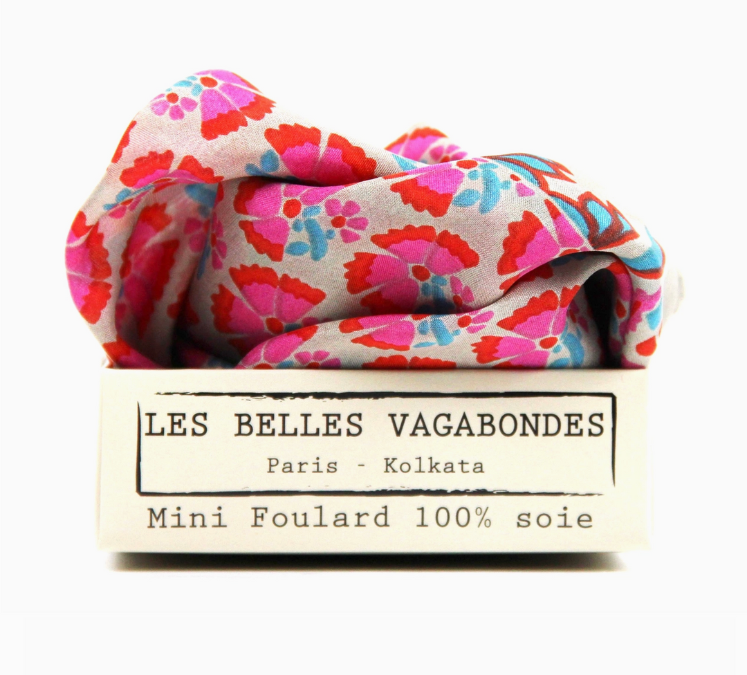 Mini Augustine Scarf • Rose
