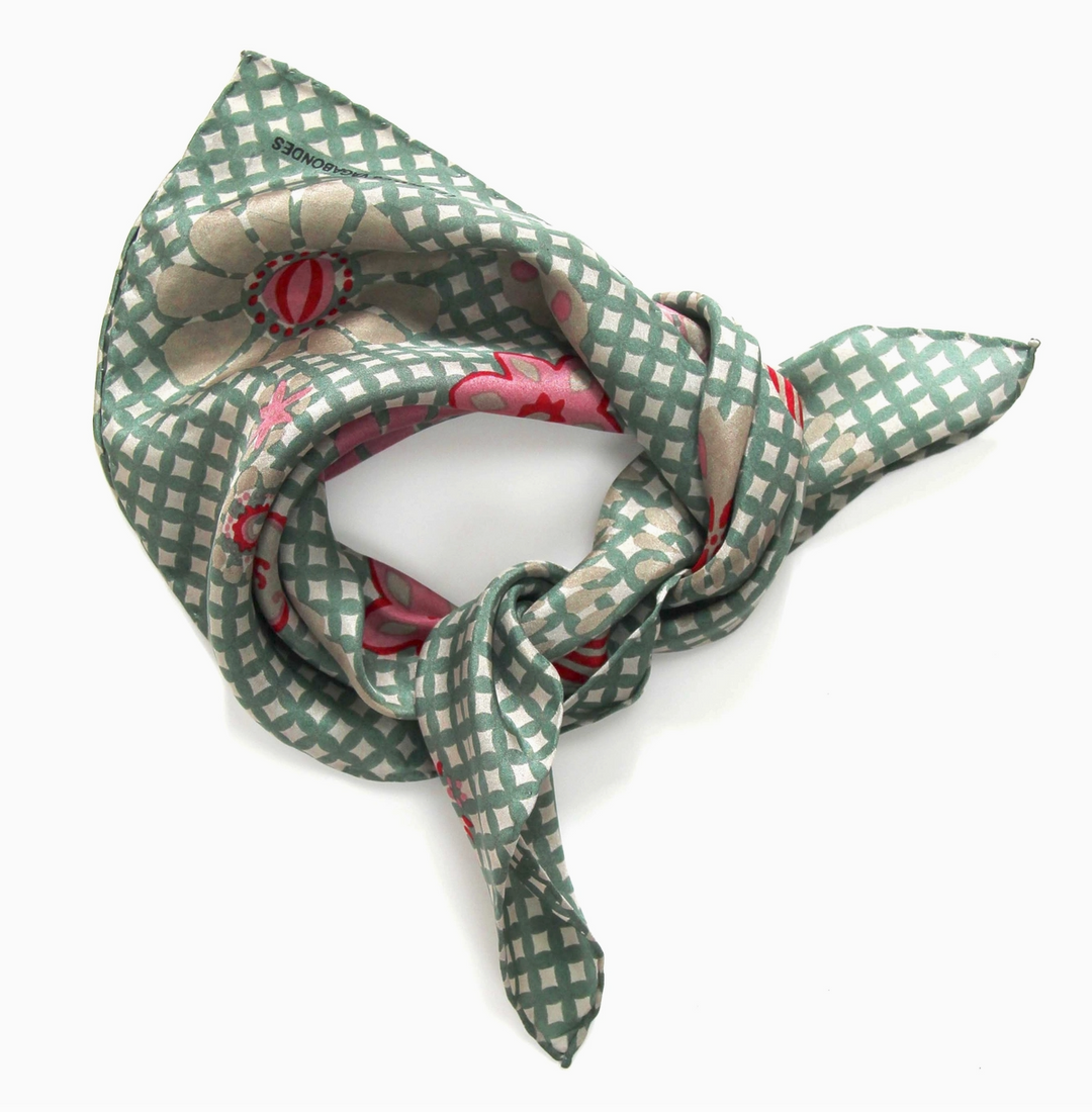 Mini Shippo Scarf • Grey