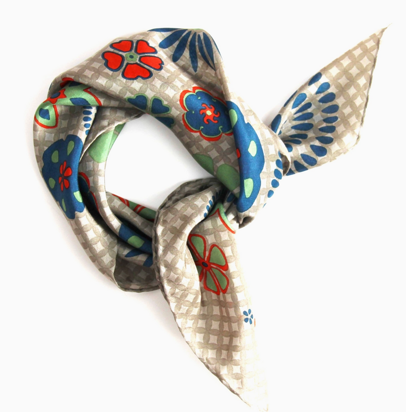 Mini Shippo Scarf • Beige