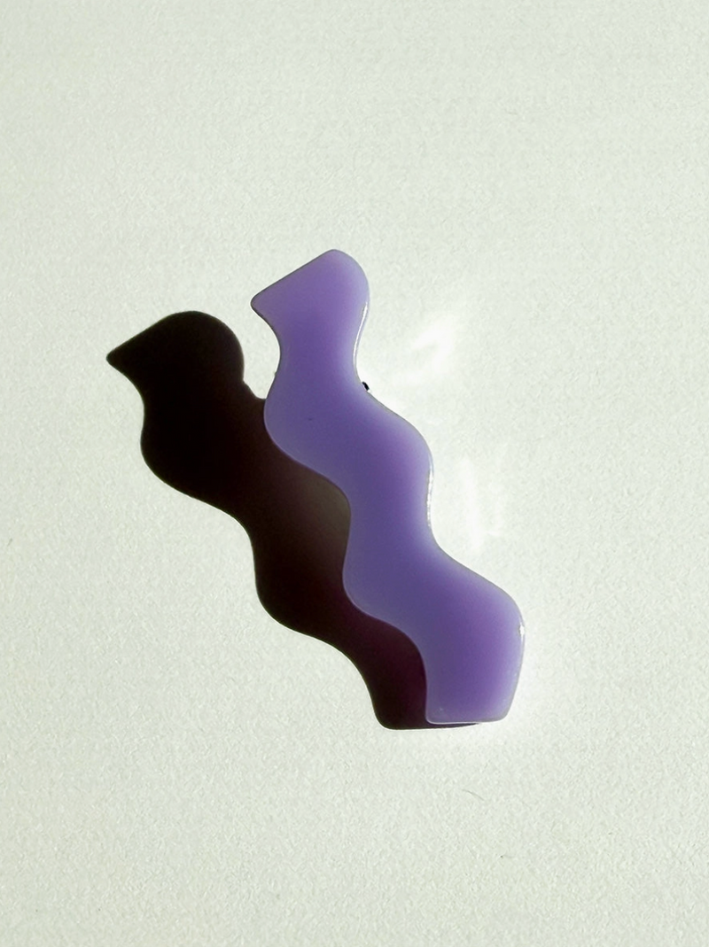 Squiggle Clips • Purple