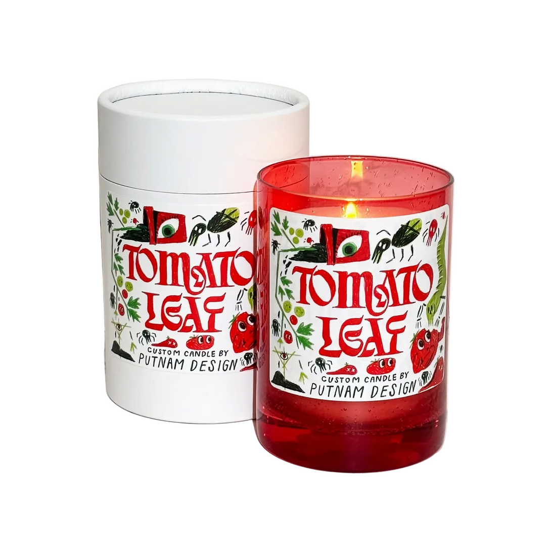 Tomato Leaf Candle