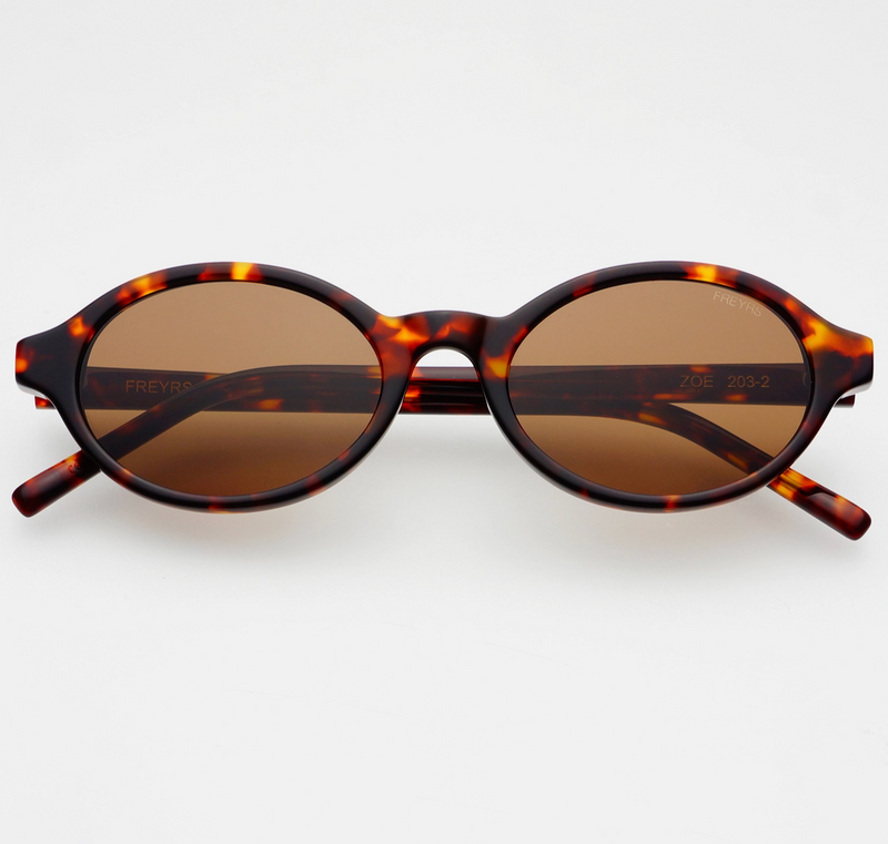 Zoe Sunglasses • Tortoise/Brown