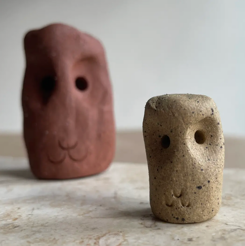 Handmade Ceramic Owl • Mini