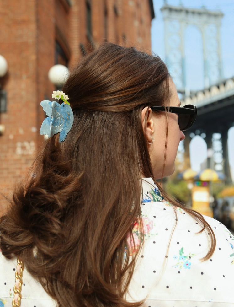 Bluebird Hair Claw