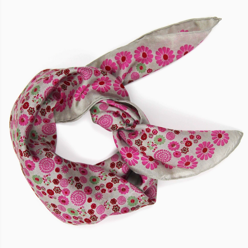 Mini Hanami Scarf • Fuchsia