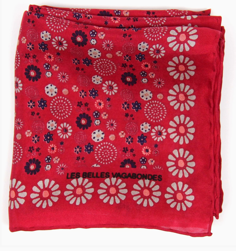 Mini Hanami Scarf • Red