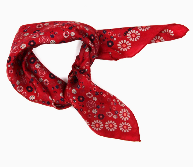 Mini Hanami Scarf • Red