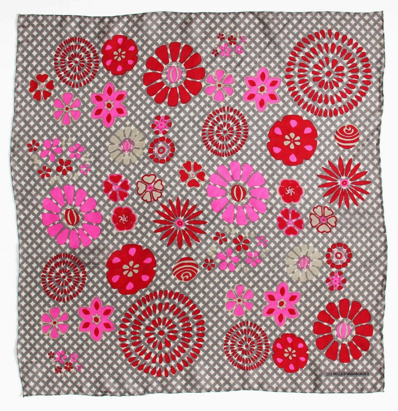 Mini Shippo Scarf • Brown