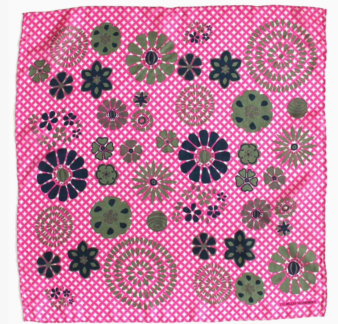 Mini Shippo Scarf • Fuchsia