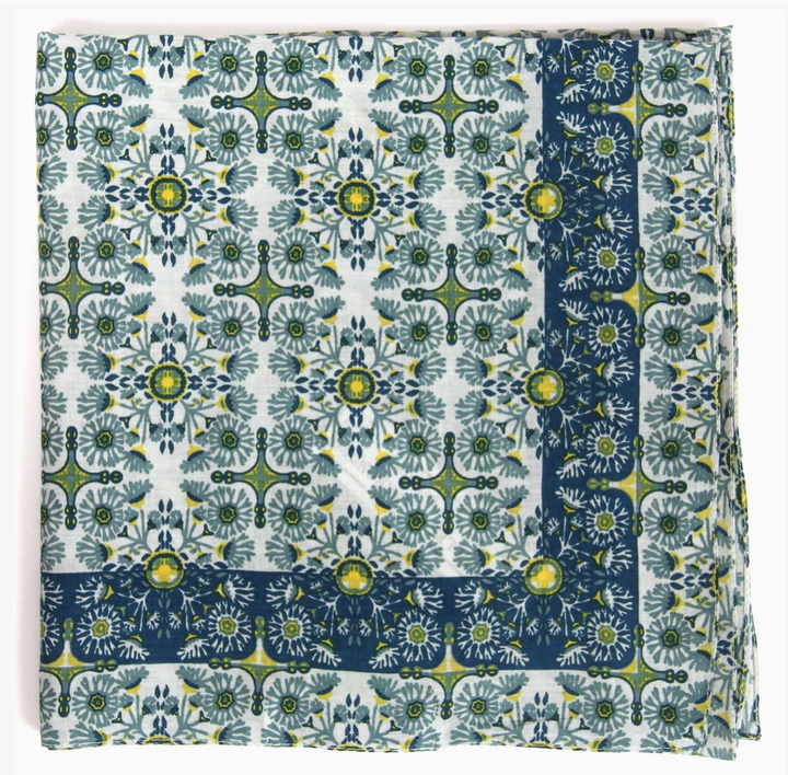 Tangerine Cotton Scarf • Yellow