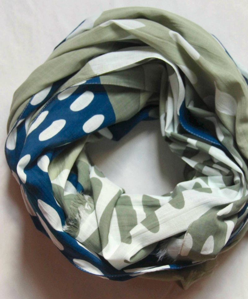 Dreamlike Organic Cotton Scarf • Khaki