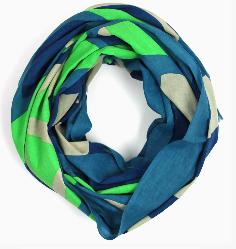 Cosmopolis Organic Cotton Scarf • Green