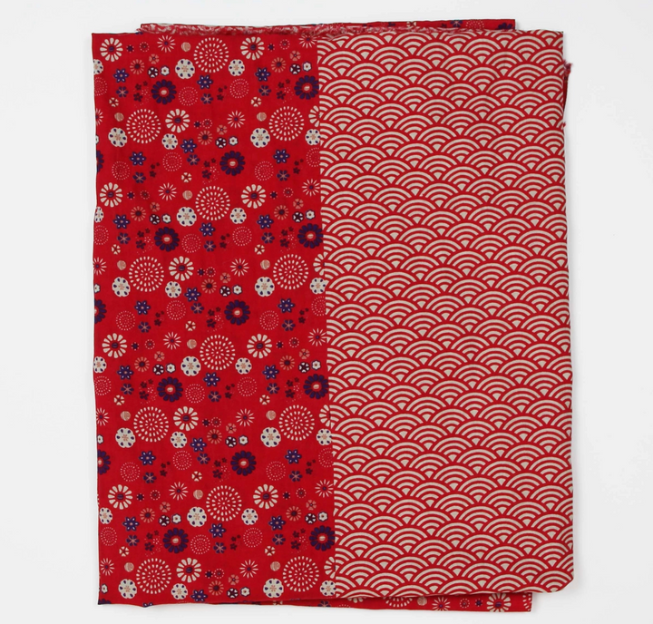 Kohana Organic Cotton Scarf • Red