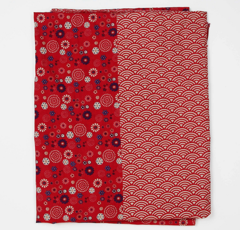 Kohana Organic Cotton Scarf • Red