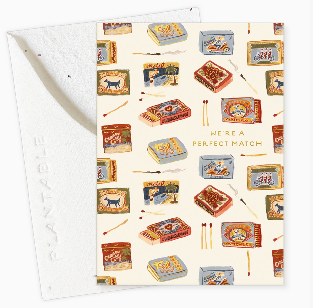 Mini Greeting Card • Matchbooks