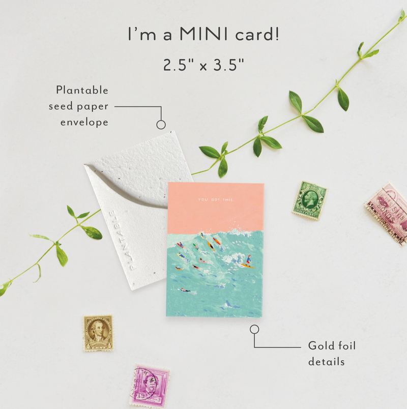Mini Greeting Card • You.Got.This.
