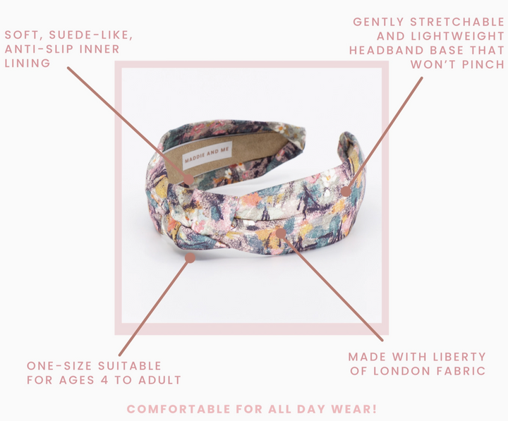 Knot Headband • Floral Impressions