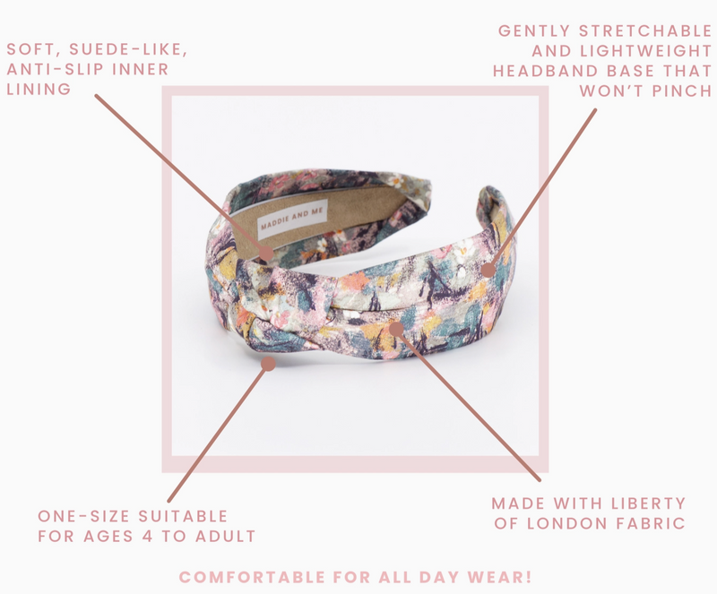 Knot Headband • Floral Impressions