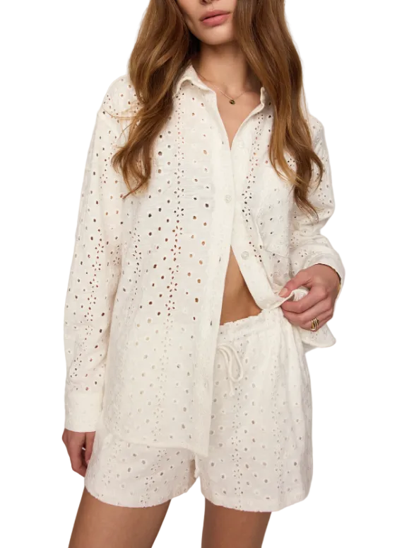 Elise Eyelet Shirt