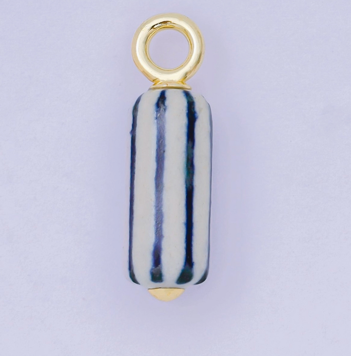 Porcelain Drop Charm